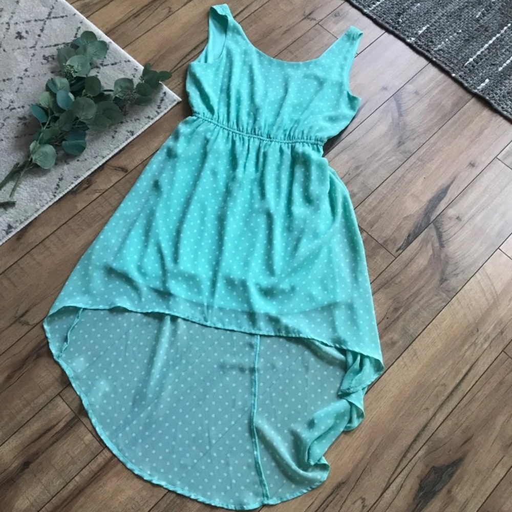 Women’s High-low polka dot dress